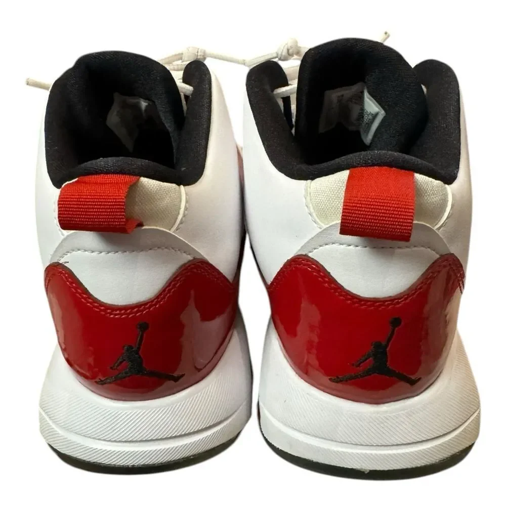 Nike Air Jordan Men's Maxin 200 White Gym Red CD6107-106 Sneakers 10